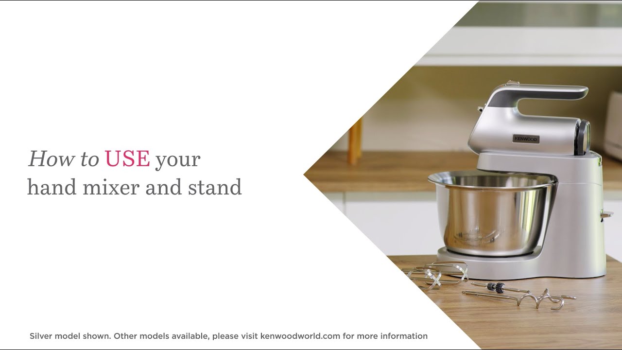 Chefette | How to Use Your Hand Mixer & Stand
