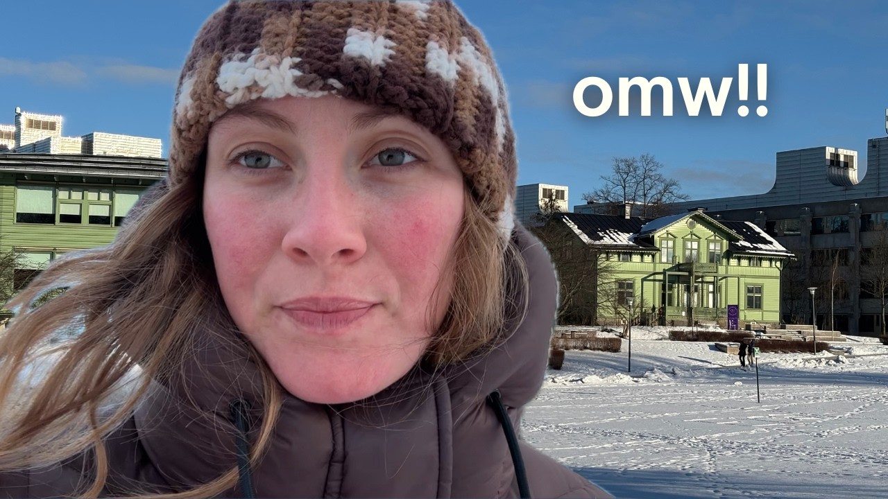 I’m Really Doing It! | Studying in Sweden 🇸🇪