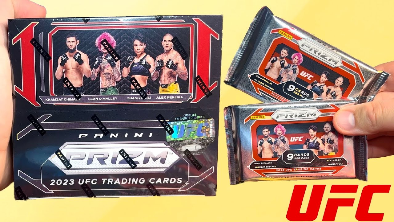 Can you pull BIG HITS from a 2023 UFC PRIZM UNDERCARD HOBBY BOX!?! (UFC Undercard Opening)