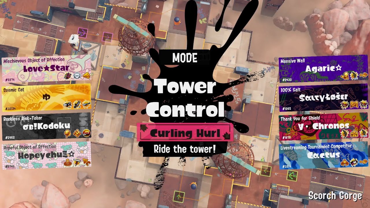 Challenge: Curling Hurl #3 - Splatoon 3