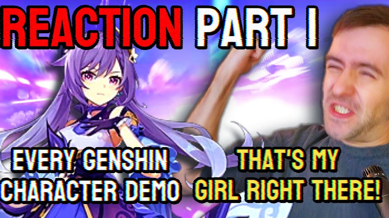 (1500 SUBS!!!!) NEW GENSHIN PLAYER REACTS TO CHARACTER DEMOS (Part 1)