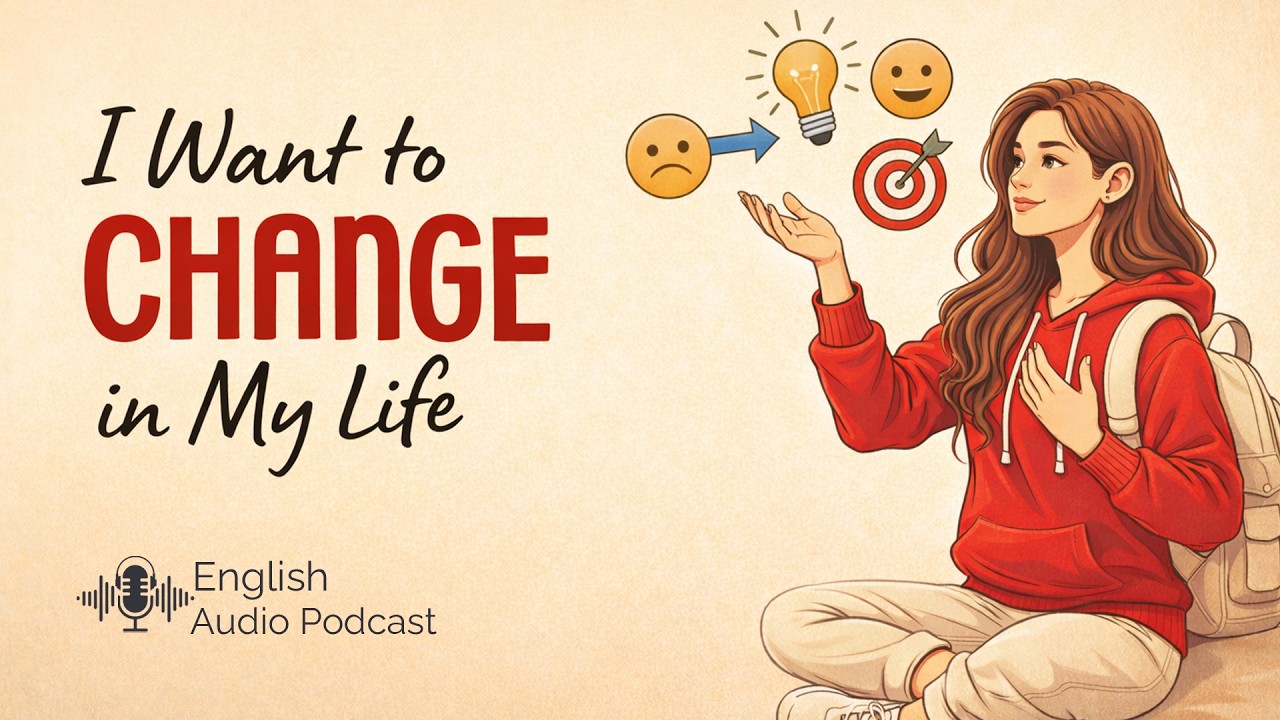 I Want to Change in My Life | Learn English by Listening | Slow English | English Audio Podcast