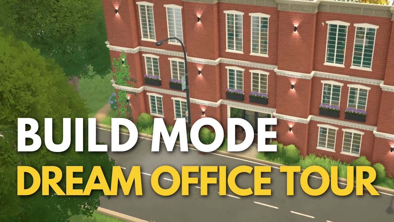 Paralives - Build Mode: Dream Office Tour