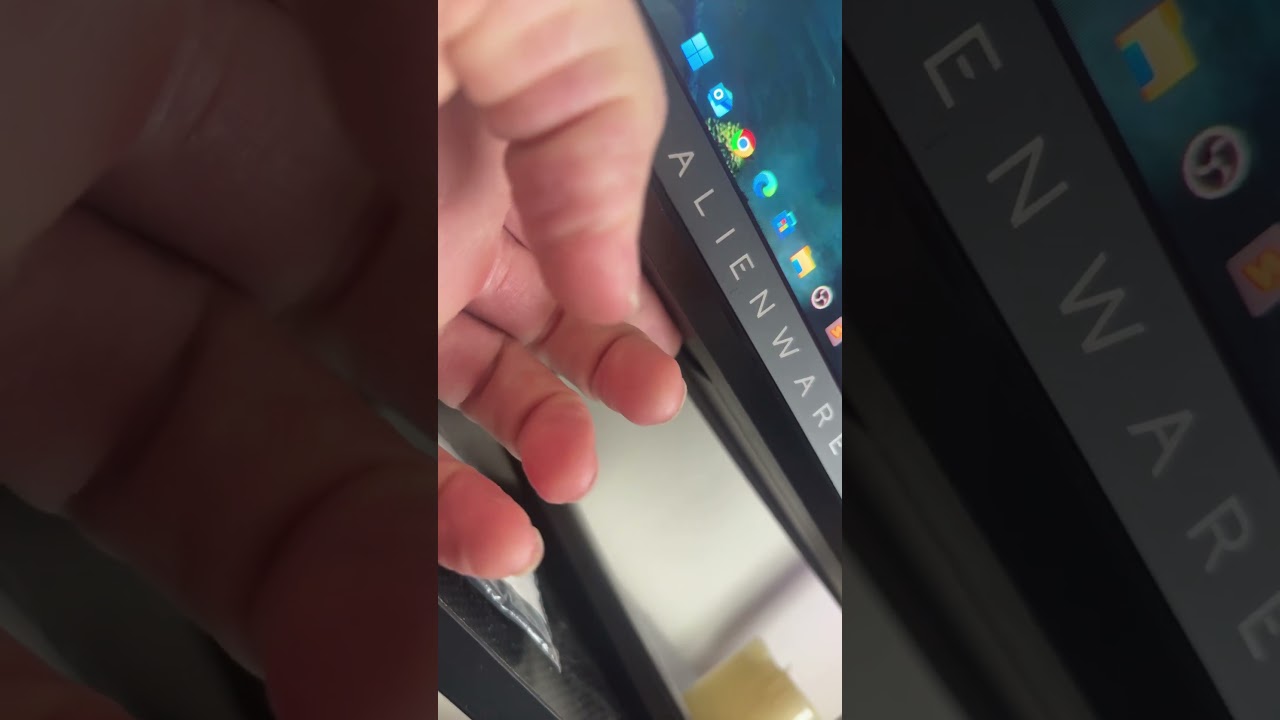 How to do a pixel refresh on Alienware AW3423DWF monitor #alienware #monitor #howto #fix #panel