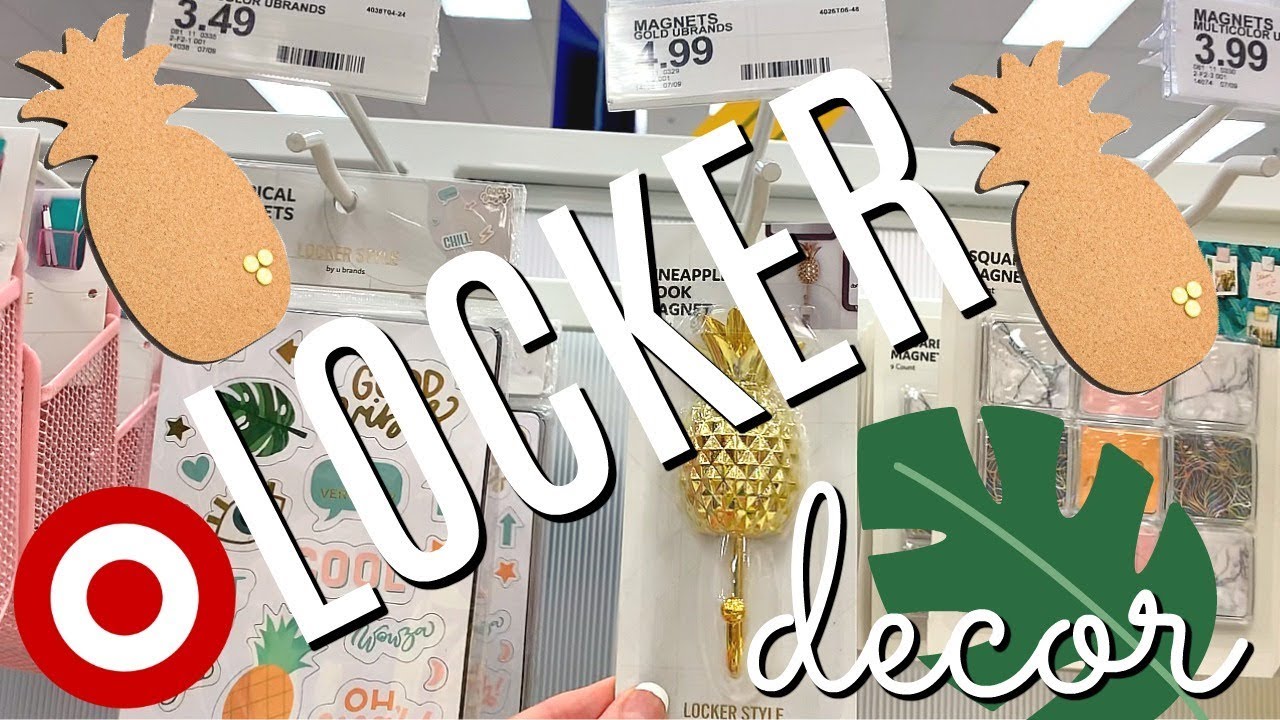 TARGET LOCKER DECOR SHOPPING *BACK TO SCHOOL 2019*