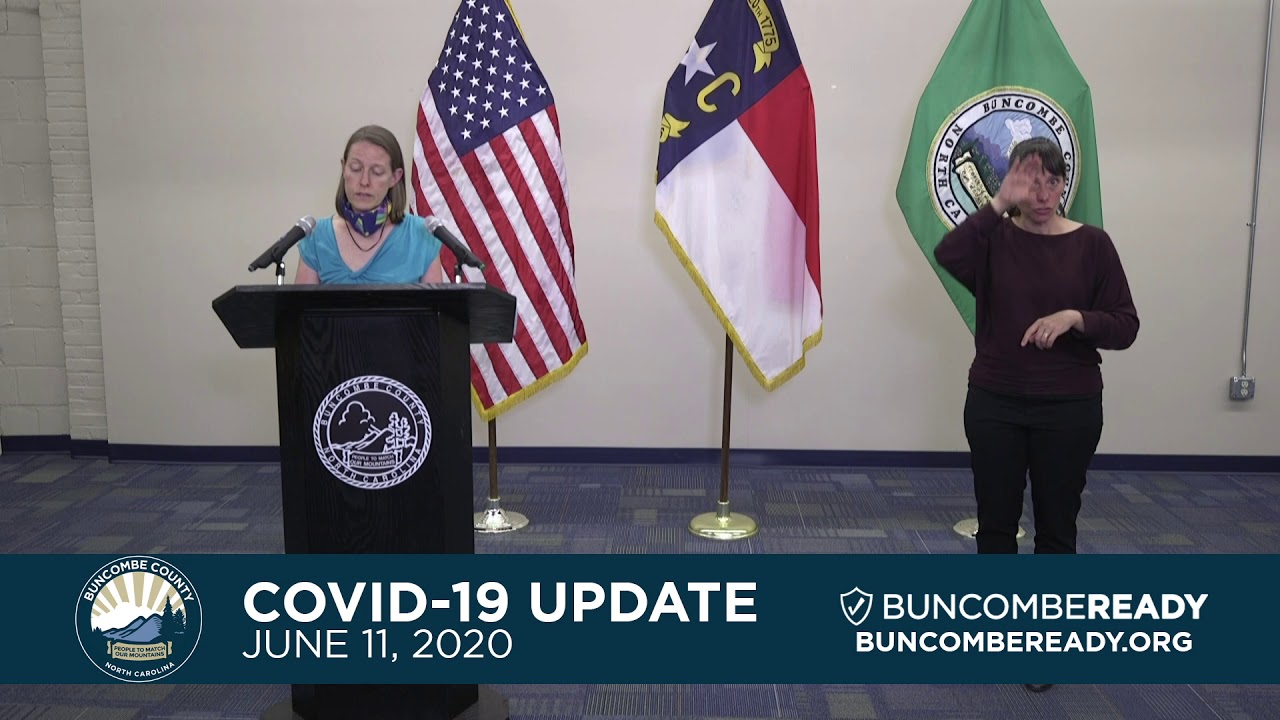 Buncombe County COVID-19 Community Update for June 11, 2020