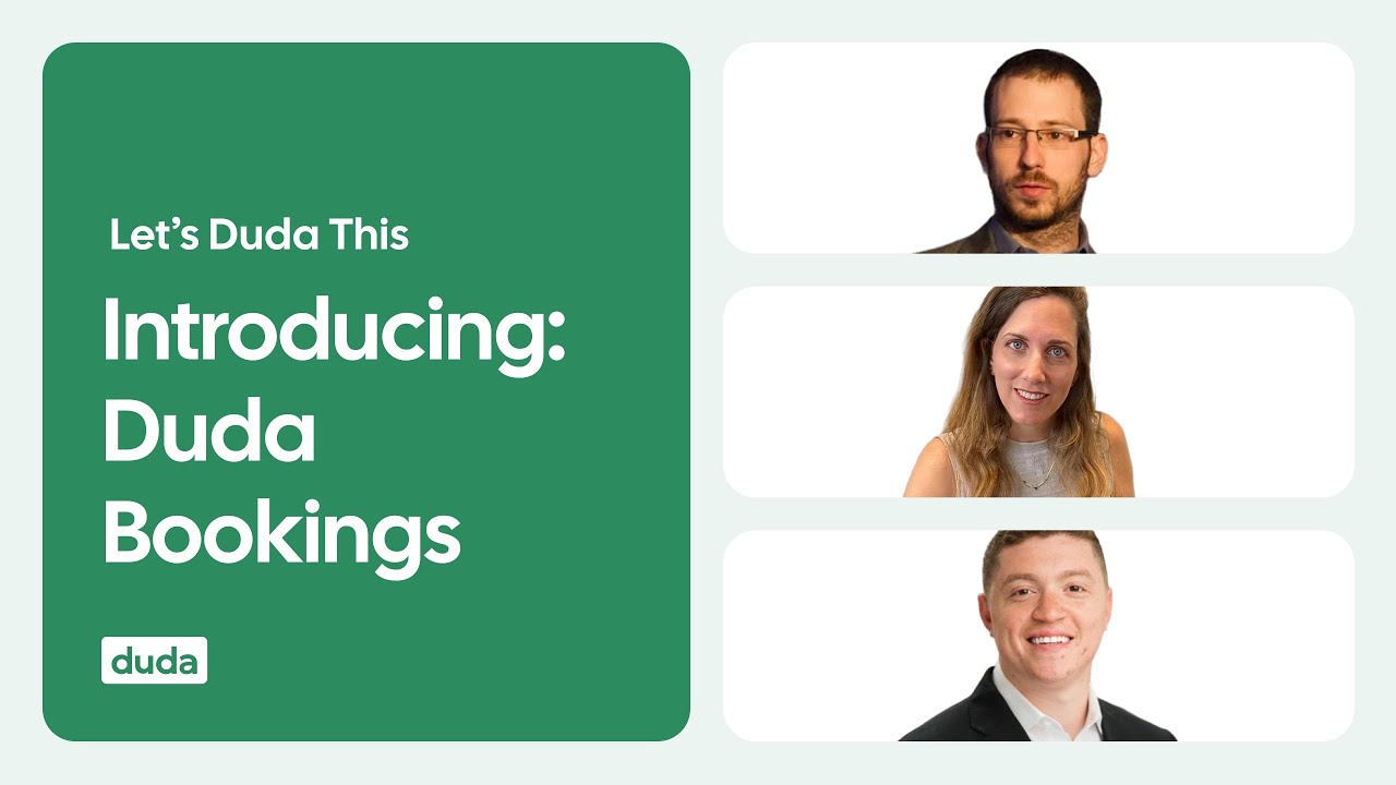 Turn client sites into conversion engines with Duda Bookings