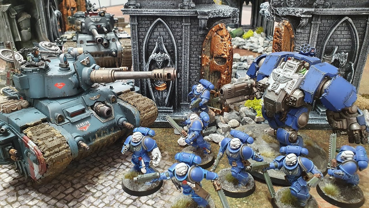 Space Marines vs Astra Militarum, Warhammer 40k battle report