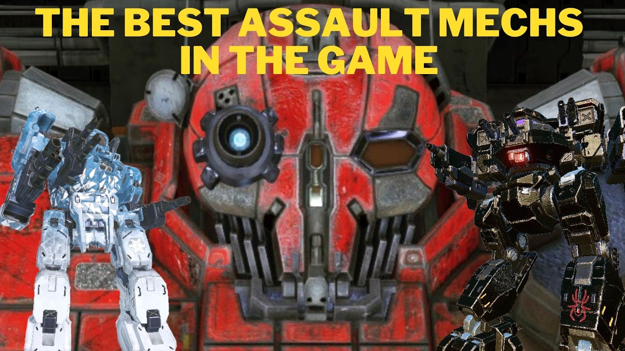 Mechwarrior Online — лучшие штурмовые мехи