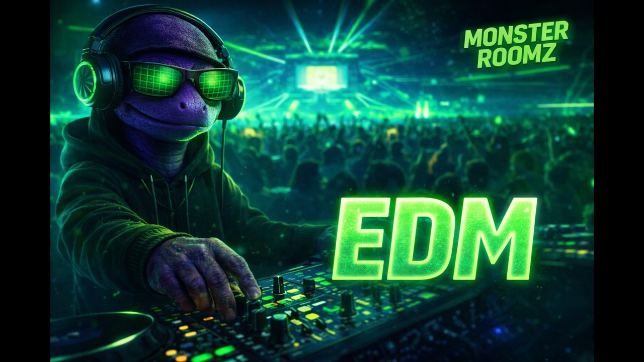 🌐 Neon Nightfall Anthem – EDM Festival Type Beat 2025 | Monster Roomz |