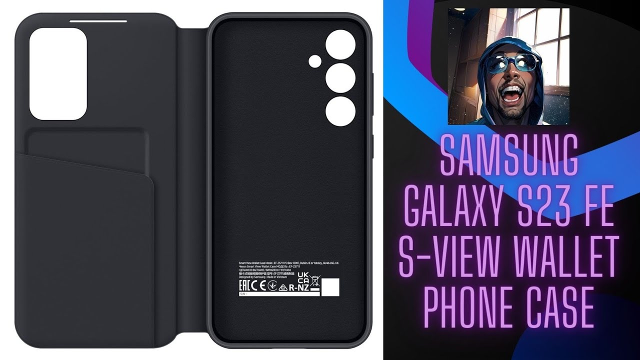SAMSUNG Galaxy S23 FE S-View Wallet Phone Case review