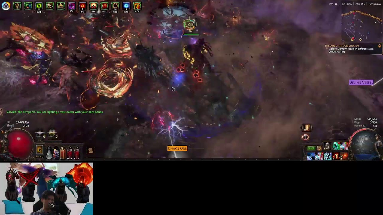Path of exile Mirage Ele hit