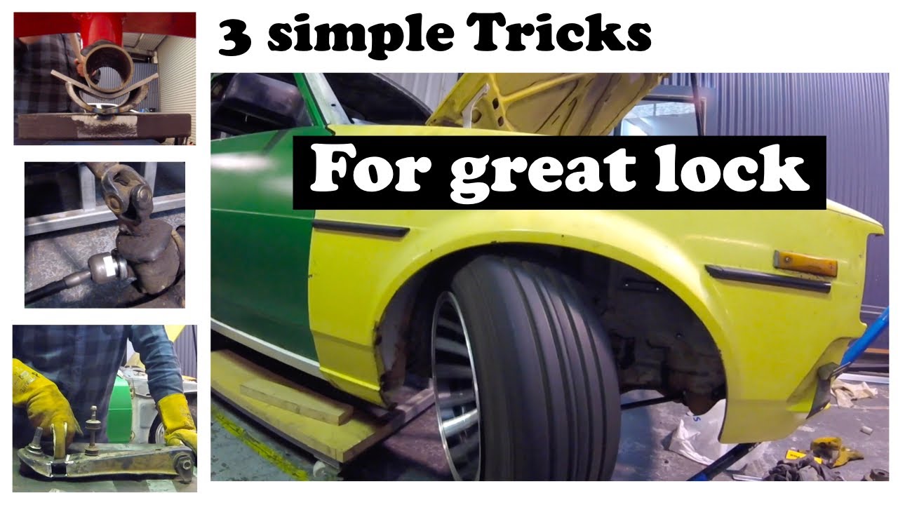 Steering angle / 3 simple tricks //Tommy Dunkhaus