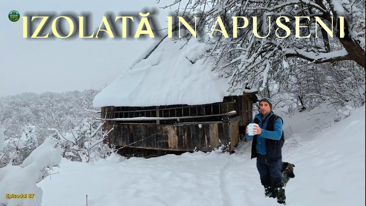AICI OAMENII TRĂIAU COMPLET IZOLAȚI ❄️ CASĂ DE PESTE 300 DE ANI, APUSENI