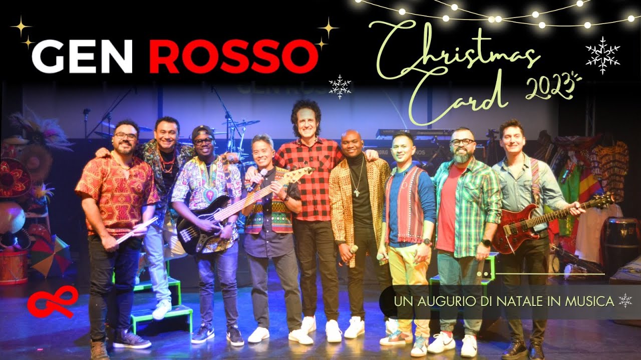 Gen Rosso Christmas Card - Un Augurio di Natale in Musica
