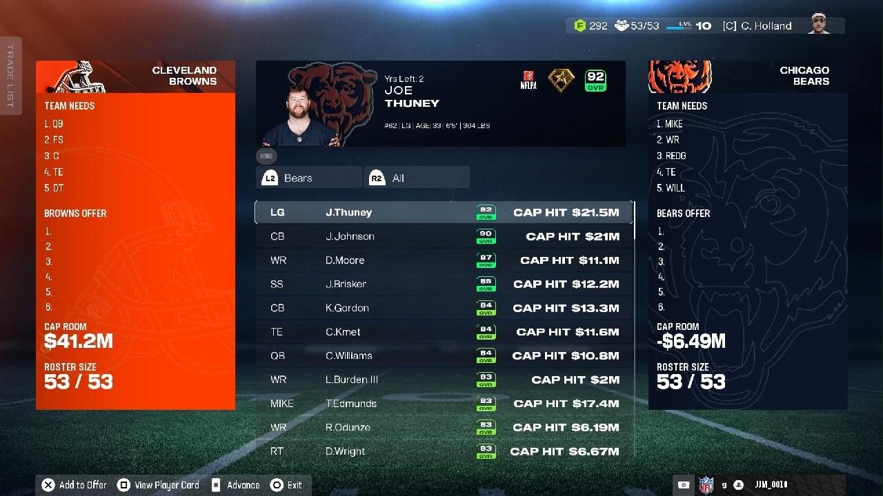 Madden NFL 26 rebulding part 2 of idk