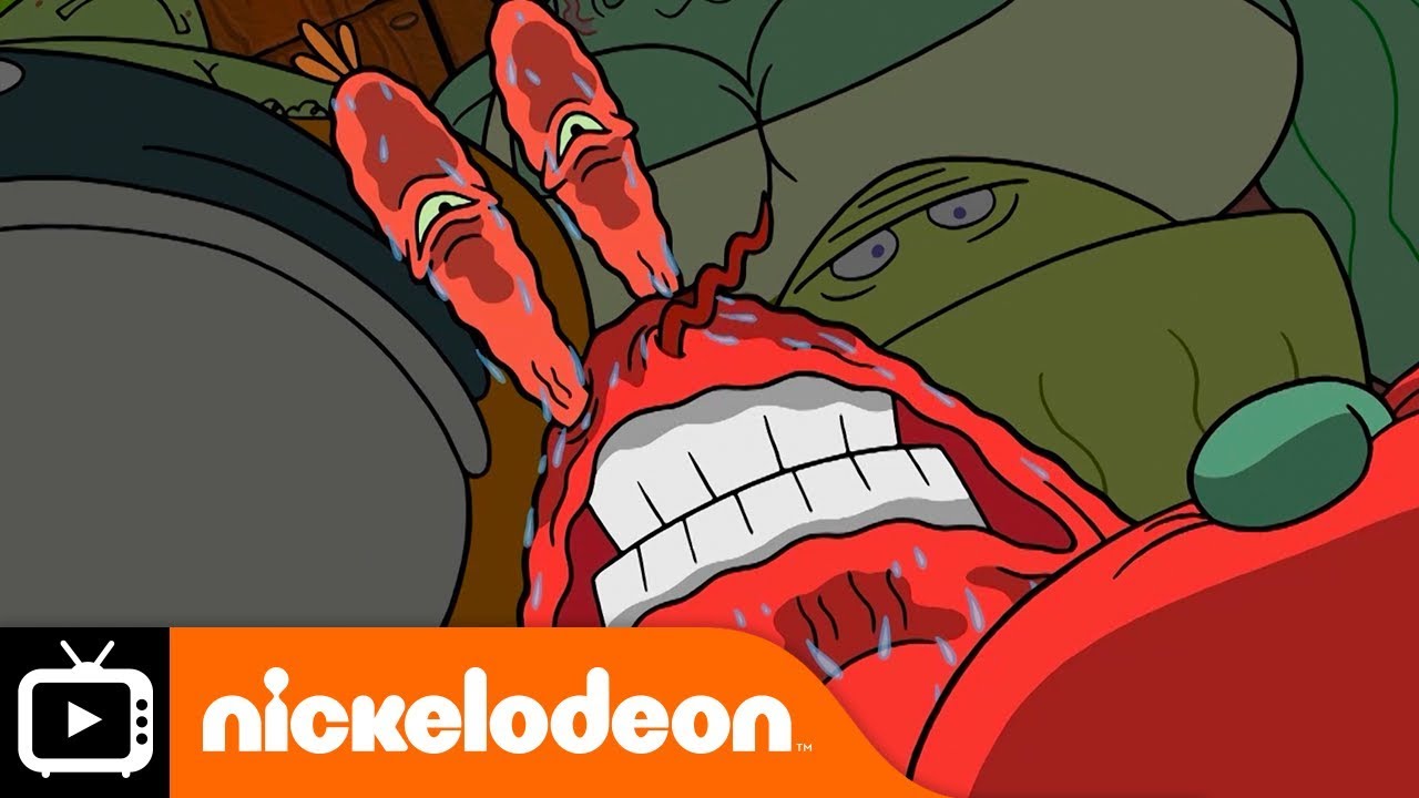 SpongeBob SquarePants | Arm Wrestling | Nickelodeon UK