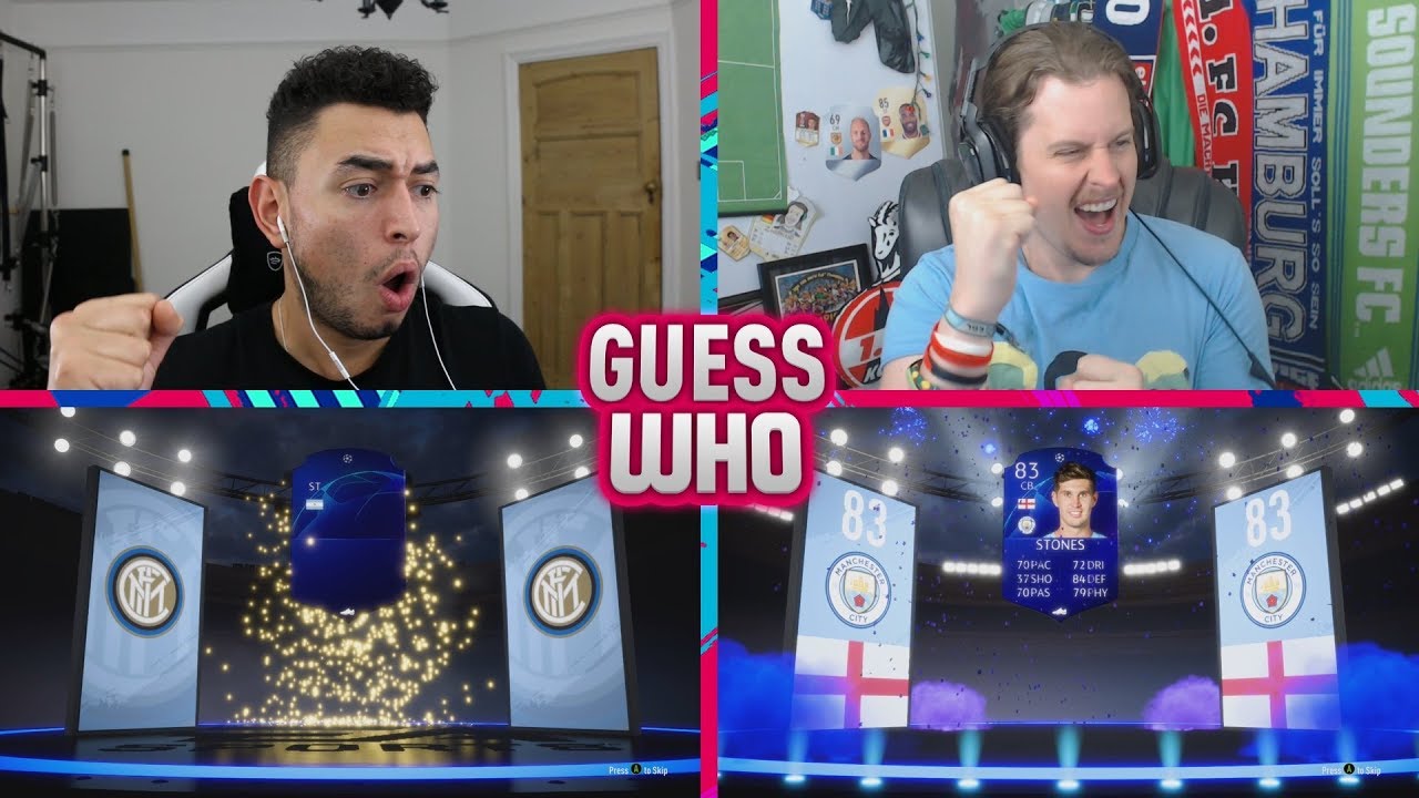 INSANE CHAMPIONS LEAGUE PACK LUCK 🔥 GUESS WHO FIFA vs ZWEBACKHD (GUESS WHO PACKS)