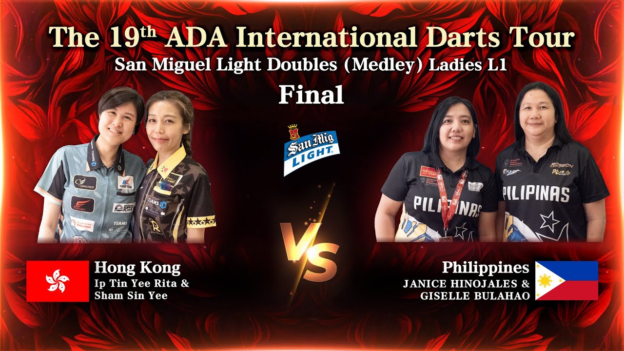 The 19th ADA International Darts Tour - San Miguel Light Doubles Medley L1- Final