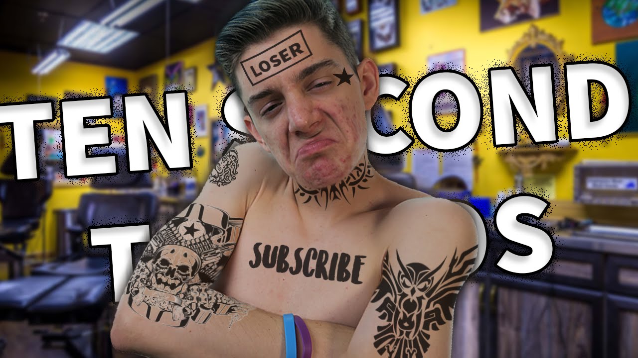 BEST TATTOO EVER | Ten Second Tattoo