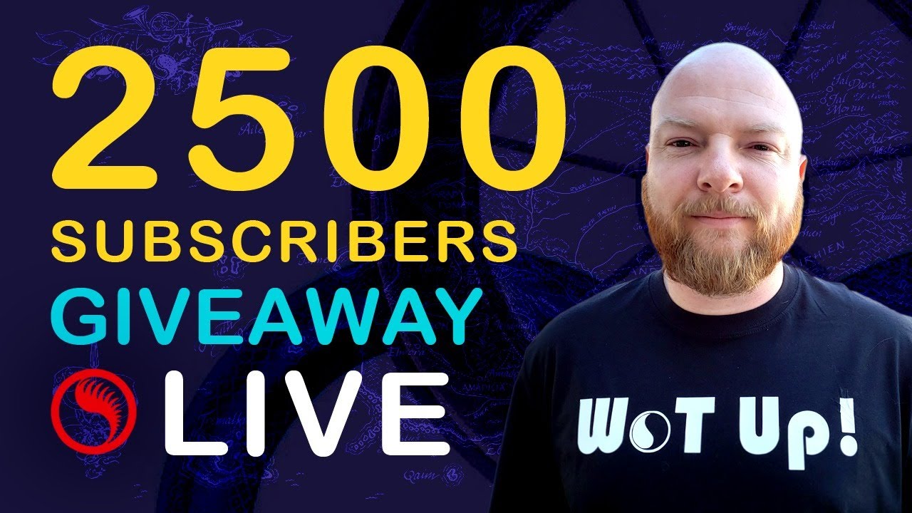 WotUP 2500 Subscribers giveaway and chat!