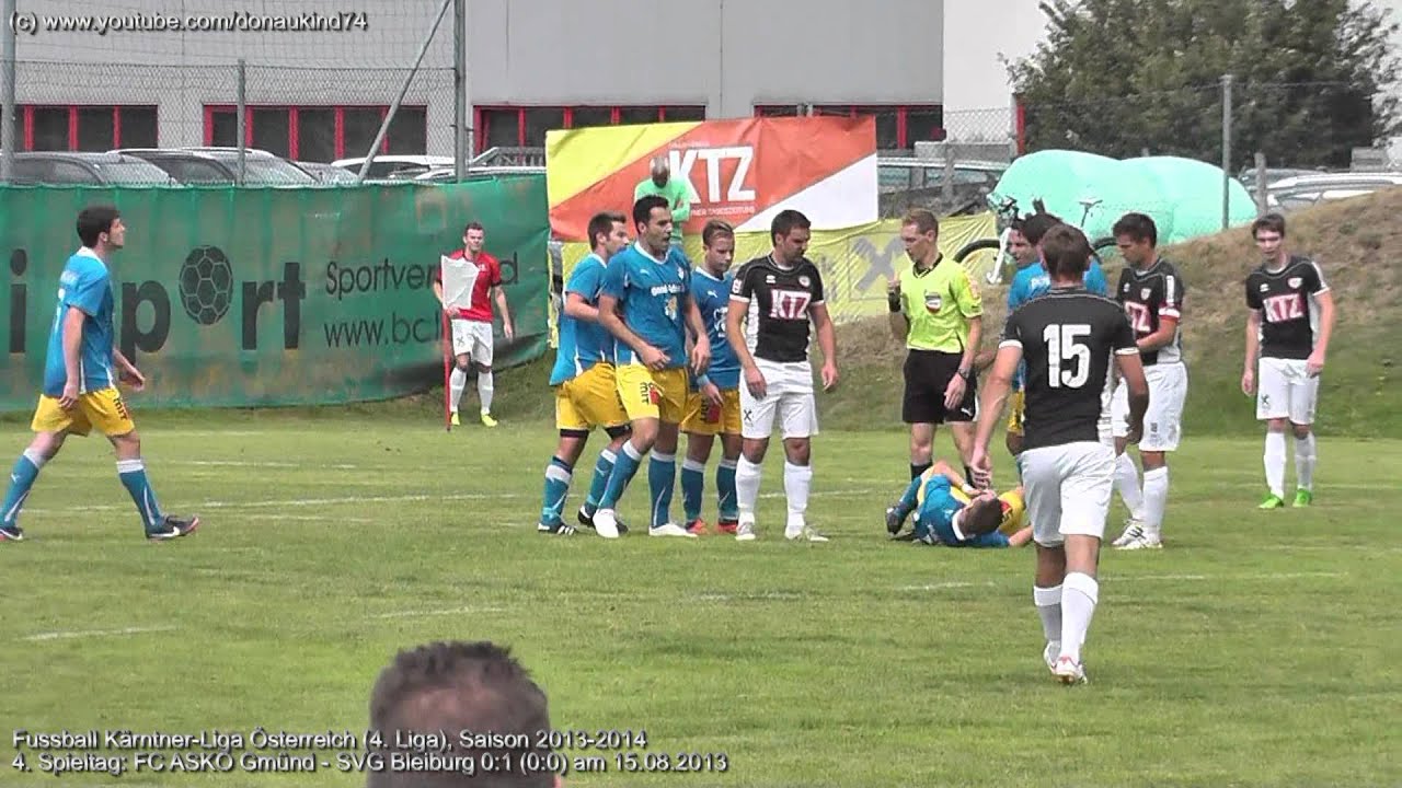 FC ASKÖ Gmünd - SVG Bleiburg 0:1 (0:0), Kärntner-Liga, 4. Spieltag 2013-2014 am 15.08.2013