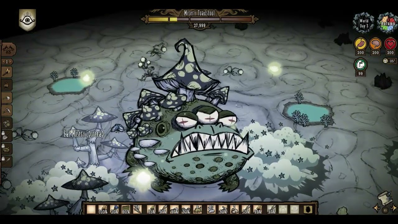 (Parody) DST Lore Accurate Wolfgang vs Misery Toadstool #dontstarvetogether #funny #funnyvideo