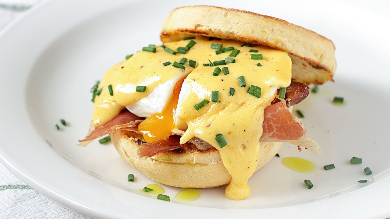 Te comerás hasta la última migaja! Huevos Benedict caseros 100 %