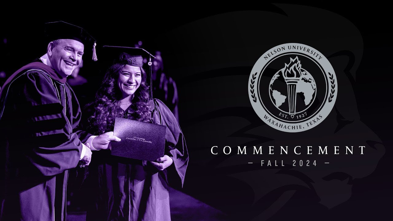 Fall 2024 Commencement at Nelson University