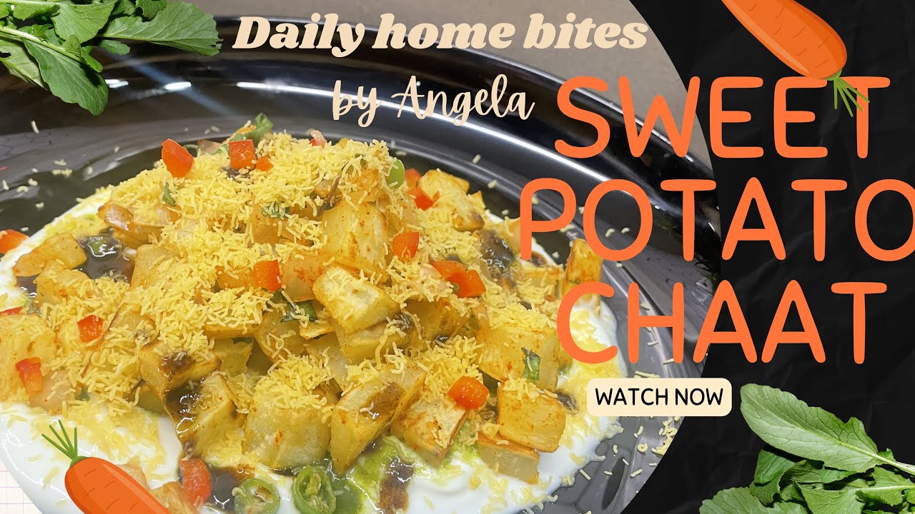 SWEET POTATO CHAAT |easy Indian recipe#sweetpotatochaat #indianrecipe #chaat  