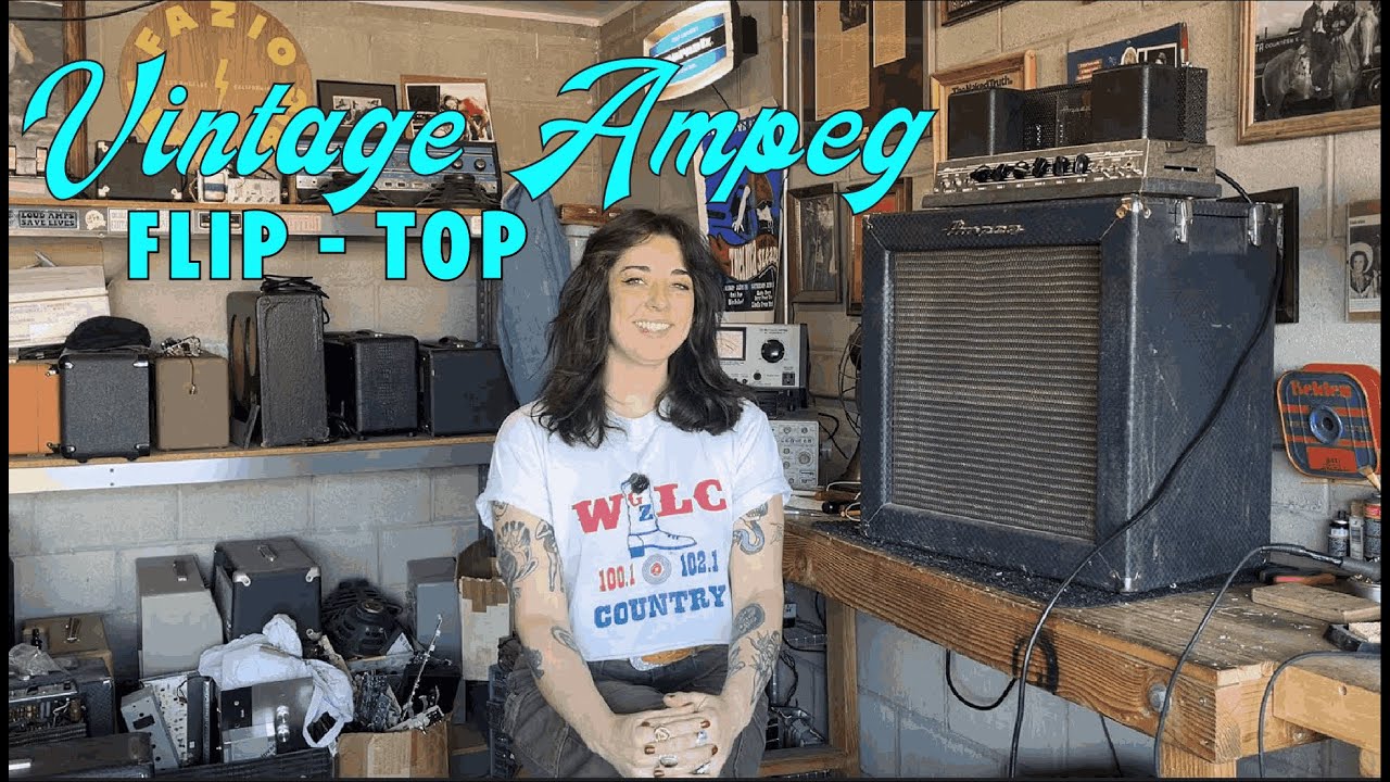 '66 Ampeg B15 Portaflex | Vintage Amp Refurbish