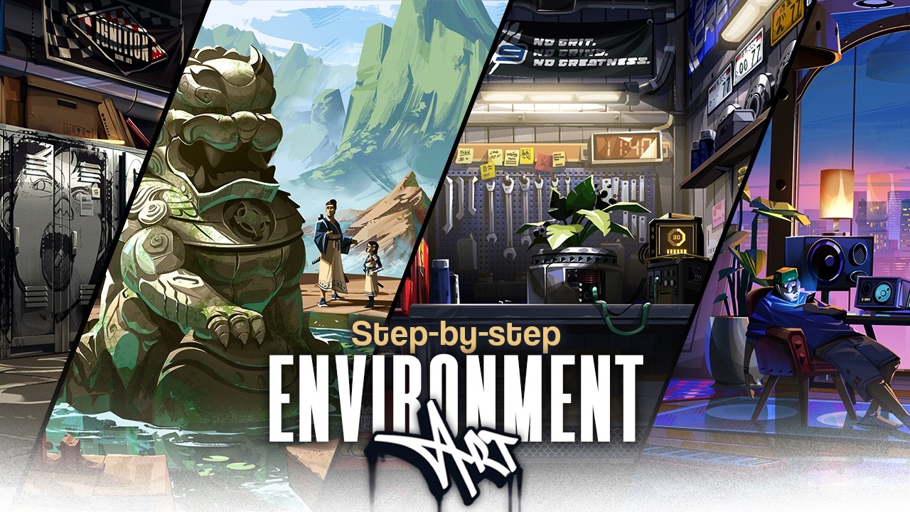 Paint Environment Art like a PRO (Full Breakdown)