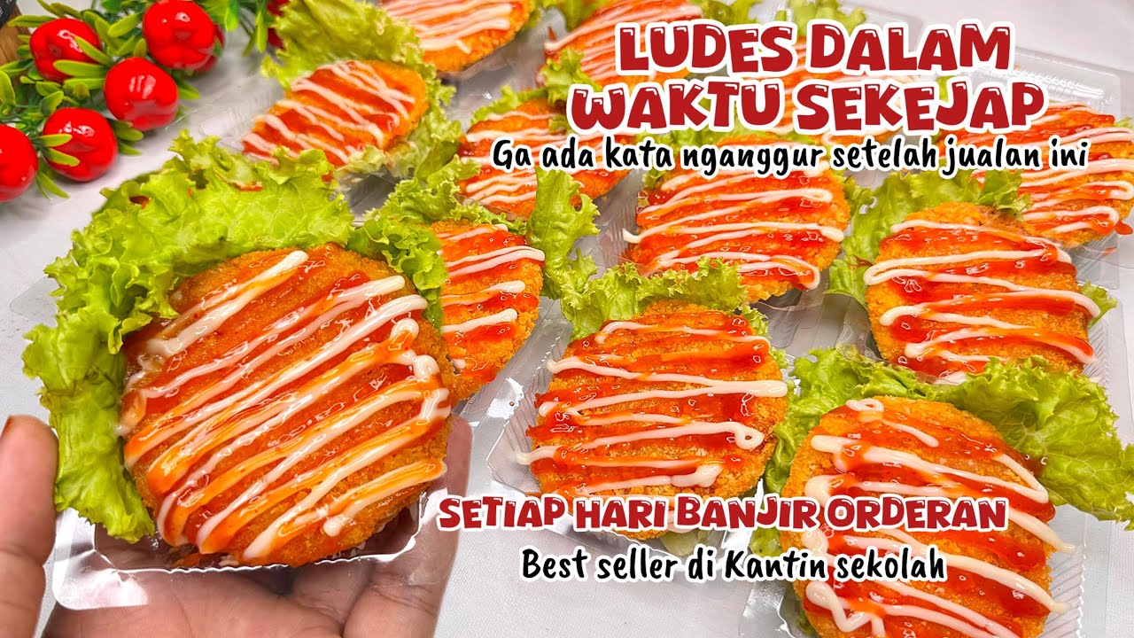 Woow GOKIL BANGET OMSETNYA‼️JAJANAN INI PALING LARIS  DI KANTIN SEKOLAH‼️MODAL KECIL UNTUNG BANYAK