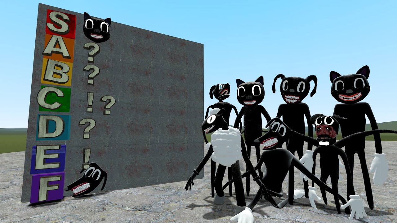 ALL CARTOON CAT TREVOR HENDERSON CREATURES RANKED!! Garry's Mod [Cartoon Cats Tier List]