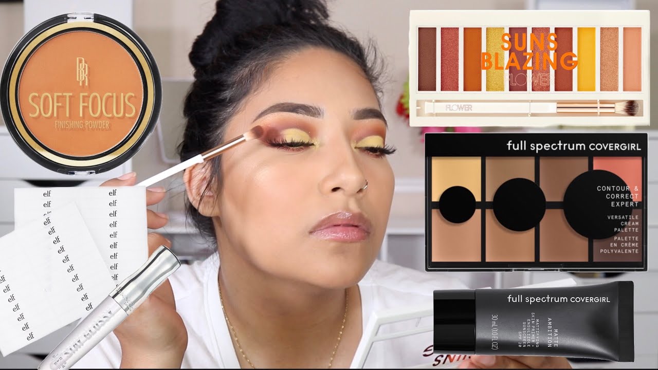NEW DRUGSTORE MAKEUP TUTORIAL | FLOWER BEAUTY, COVERGIRL & MORE GRWM - ALEXISJAYDA