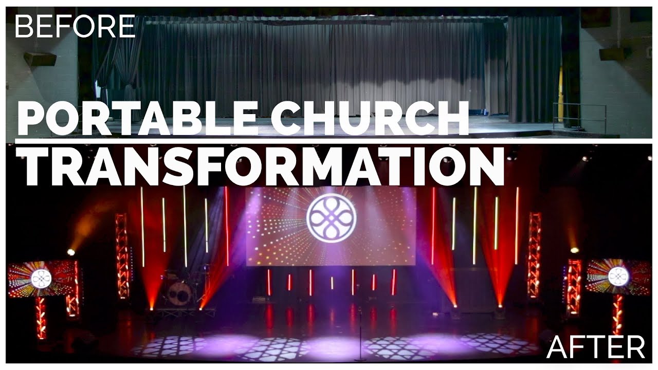 Transformation and Behind The Scenes of Piedmont Chapel | Portable Church
