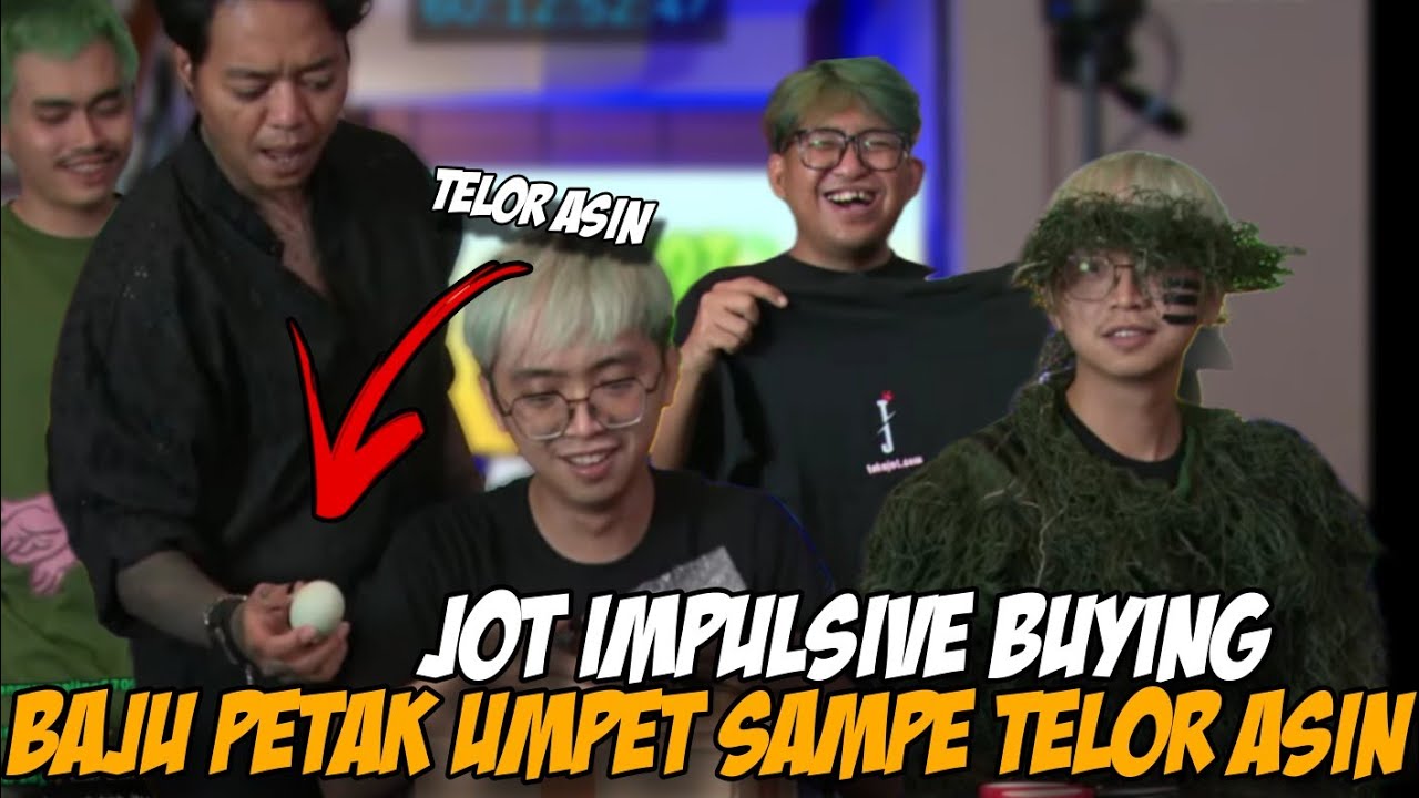 JOT IMPULSIVE BUYING🤣BAJU PETAK UMPET SAMPE TELOR ASIN🤣 #tierison #marapthon3