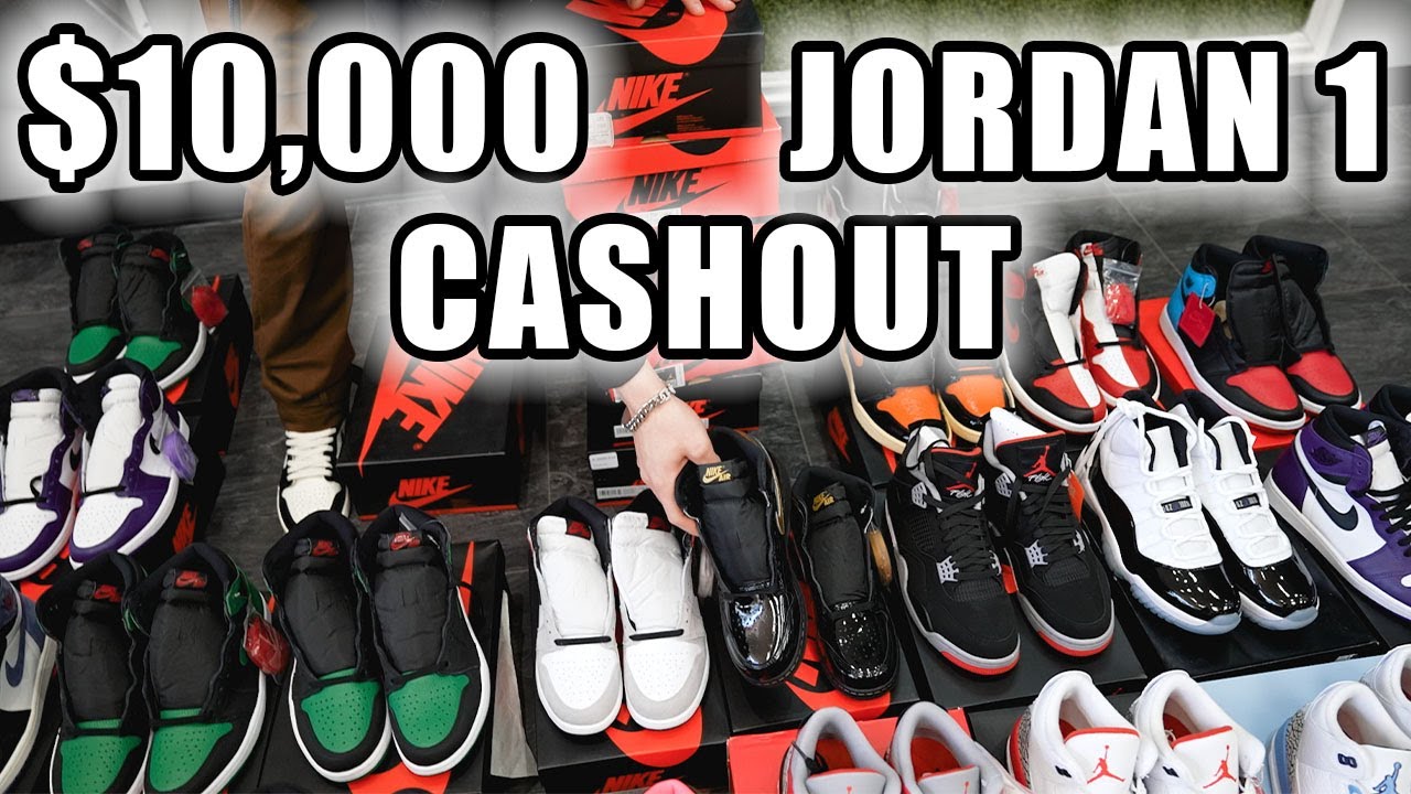 WE BOUGHT $10,000 WORTH OF JORDAN 1'S! *Huge Profits*