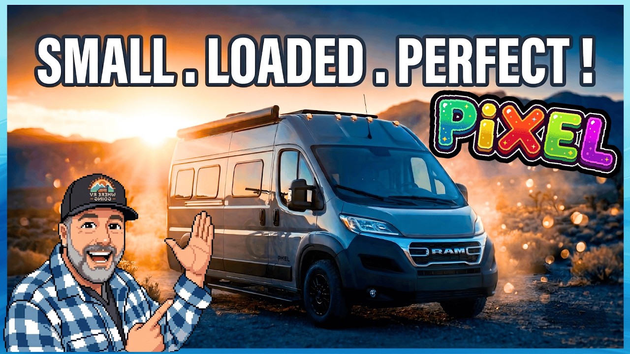 Автодом Coachmen Pixel 1.8 с задней ванной комнатой (2026 год): самый дешевый и лучший вариант!