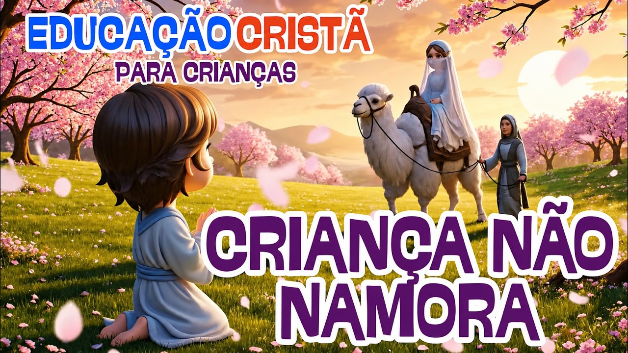 CRIANÇA PODE NAMORAR? | Histórias da Bíblia| Isaque e Rebeca |Música Infantil Educativa| NÃO É AGORA