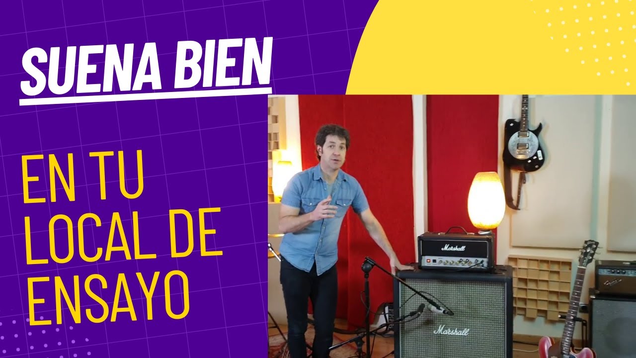 Consejos para el sonido en tu local de ensayo