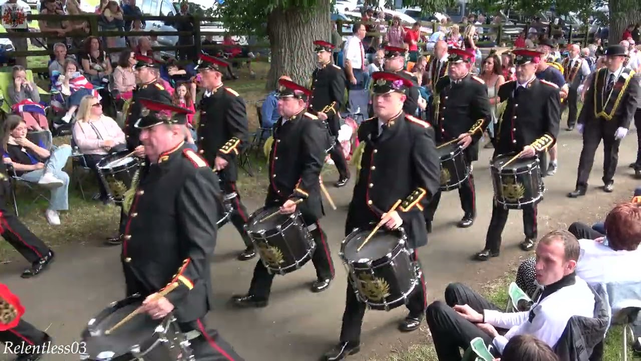 Dunloy Accordion Band @ Scarva ~ 13/07/22 (4K)