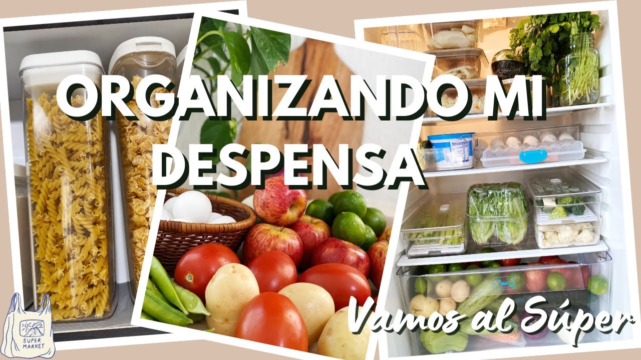 Así organizo mi Despensa Quincenal 🧺🥦| Surtiendo el mandado en Walmart | Organiza Conmigo el Refri