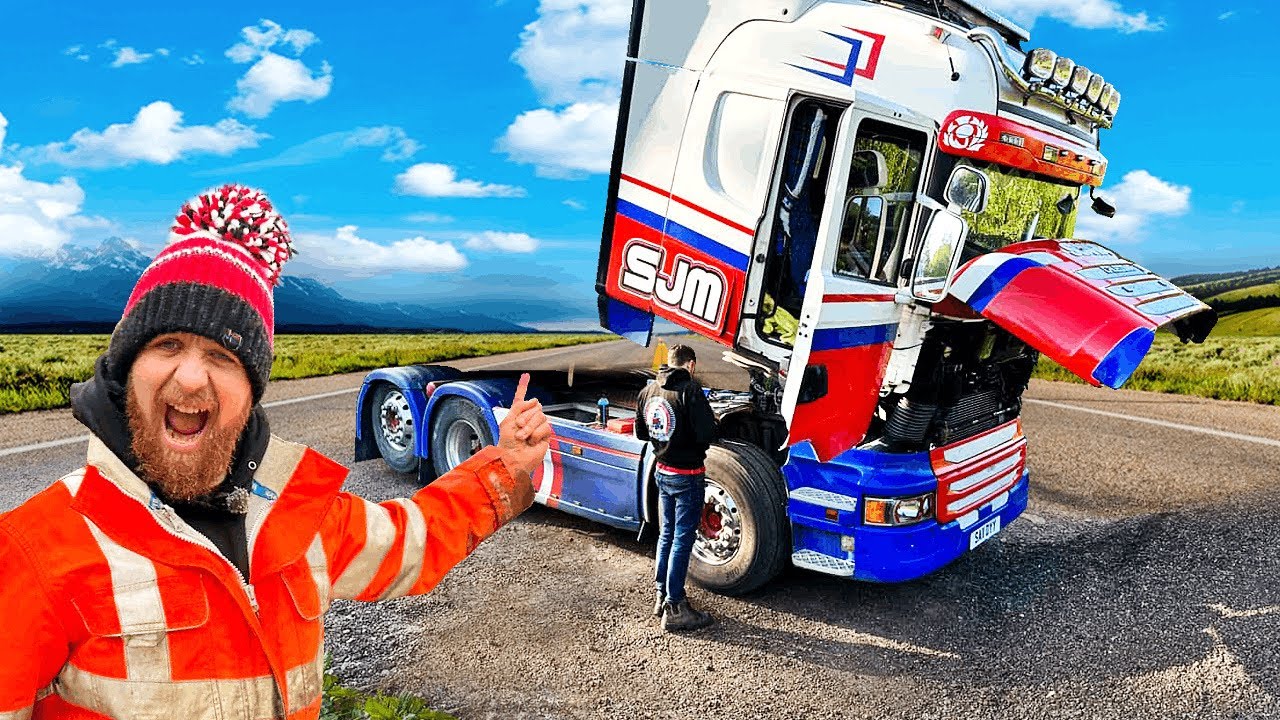 СНОВА ВЫВОЗЛЮ СВОЙ ГРУЗОВИК НА ДОРОГУ!! 🤙🏻🚚🔥