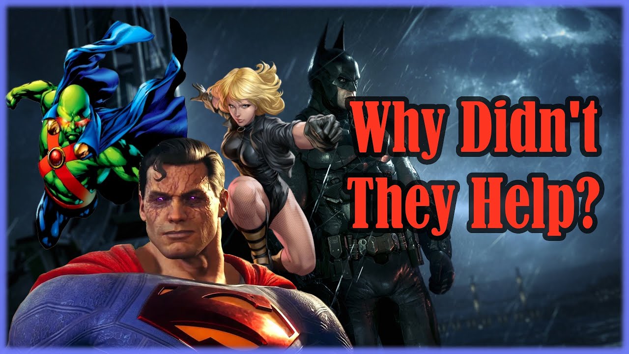 Где были остальные герои вселенной Аркхема? | Серия Batman Arkham