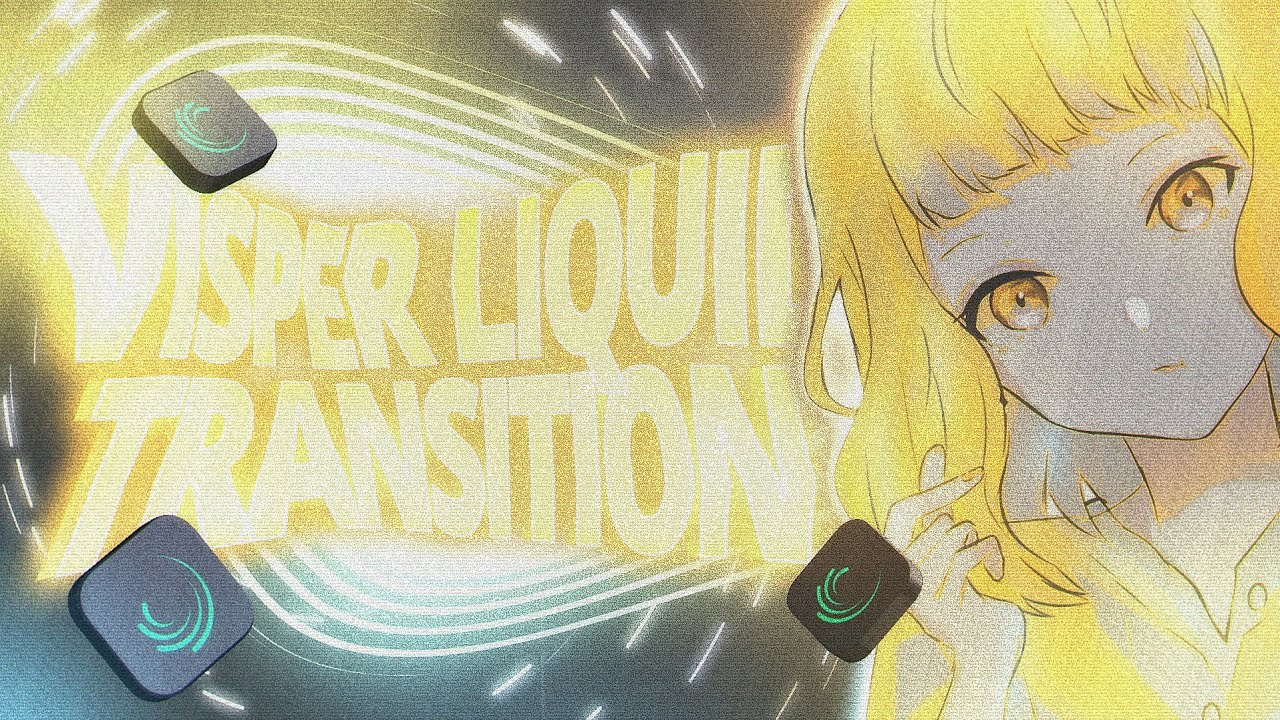 Visper liquid transition for Amv | Alight Motion Tutorial