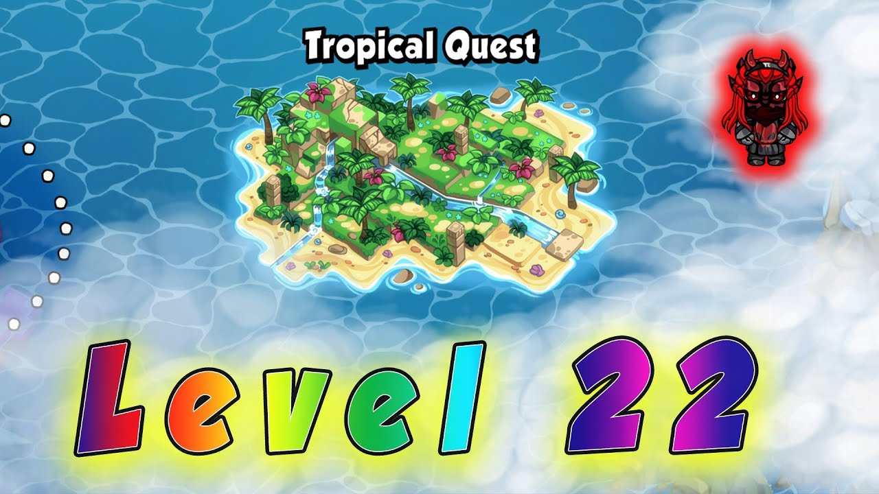 Bomber Friends - Tropical Quest - Level 22 ✅