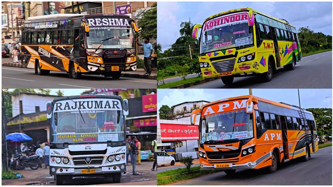 APM | AYRA | PALGUNI | MAROLI | VISHAL |  CELIENA | RESHMA || Mangalore Udupi Buses ||