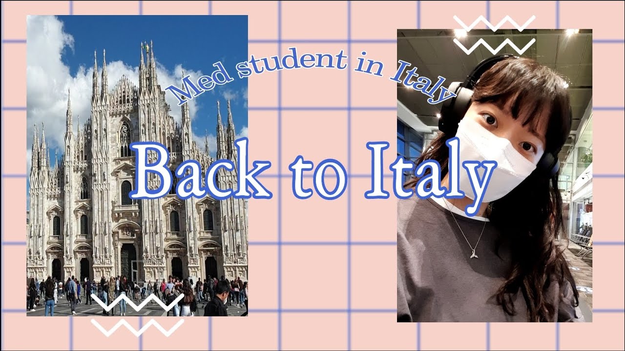 Travel to Italy 2021 |How to get in Milano now|The end of LDR❤|Italian med student Vlog(eng cc)