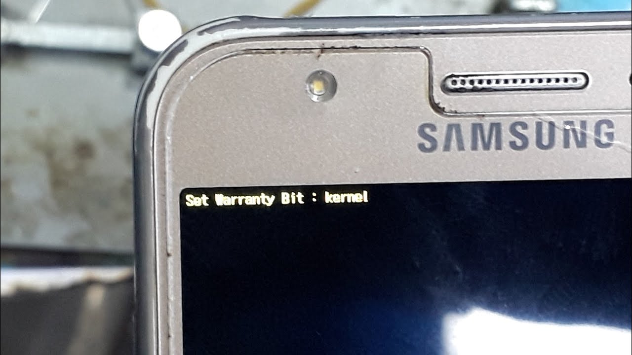 Samsung set warranty Bit : kernel problem j5 6